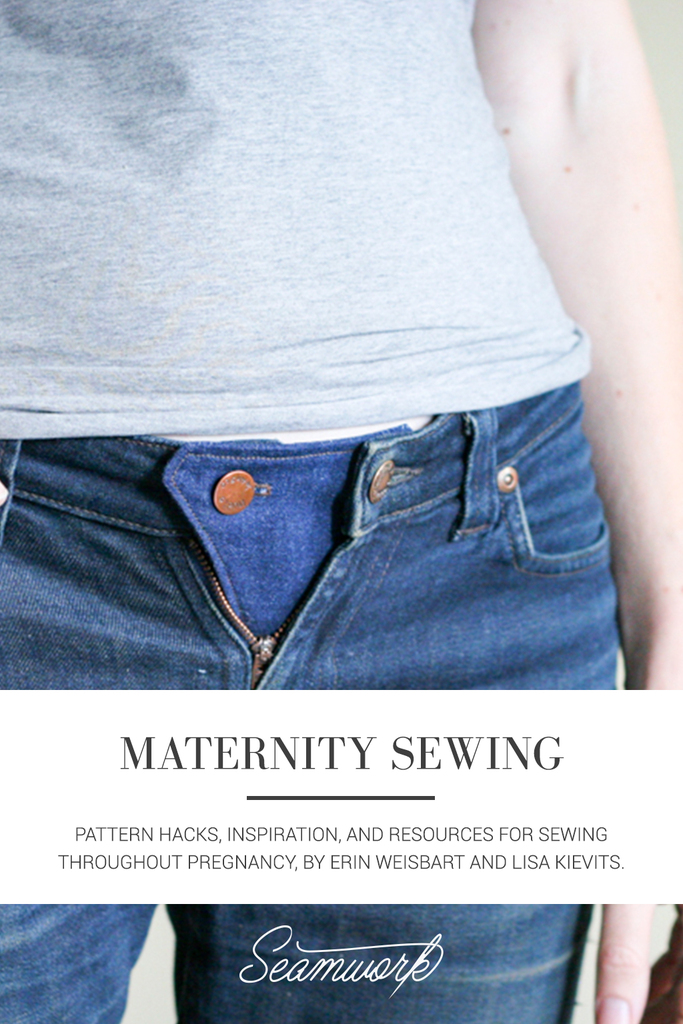 DIY  Maternity Jeans Hack 