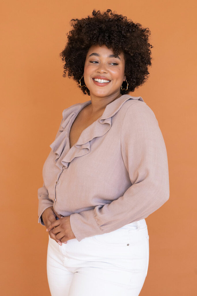 mauve-colored-blouse