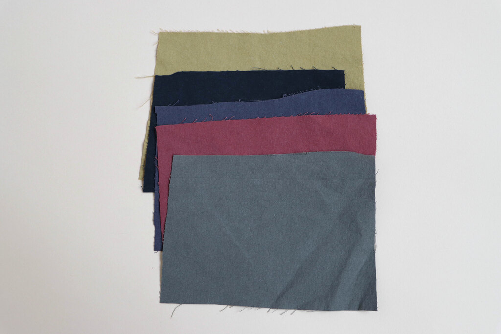 cotton fabric swatches