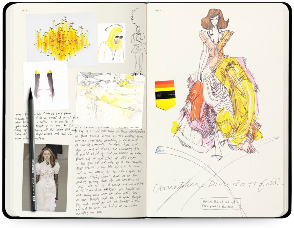 Fashion Design Sketch Book Review  Tour  Fashion Sketchbook  YouTube