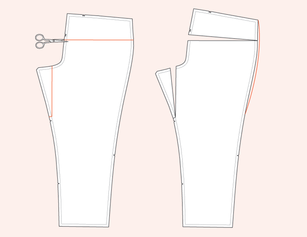 Adjusting Women's Pants With This On-the-Body Fitting Method for