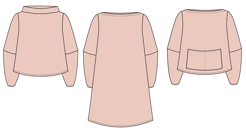 Pattern Hackers: How to Draft a Funnel Neck