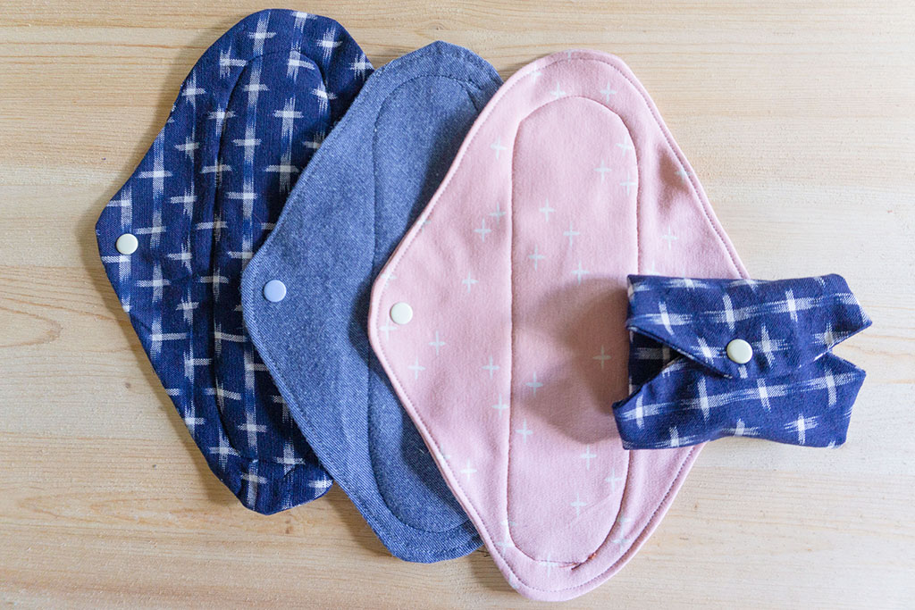 Cloth menstrual pads pattern - Cucicucicoo