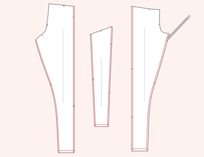 Pattern Hackers: How to Add Ankle Straps to Leggings | Seamwork Magazine