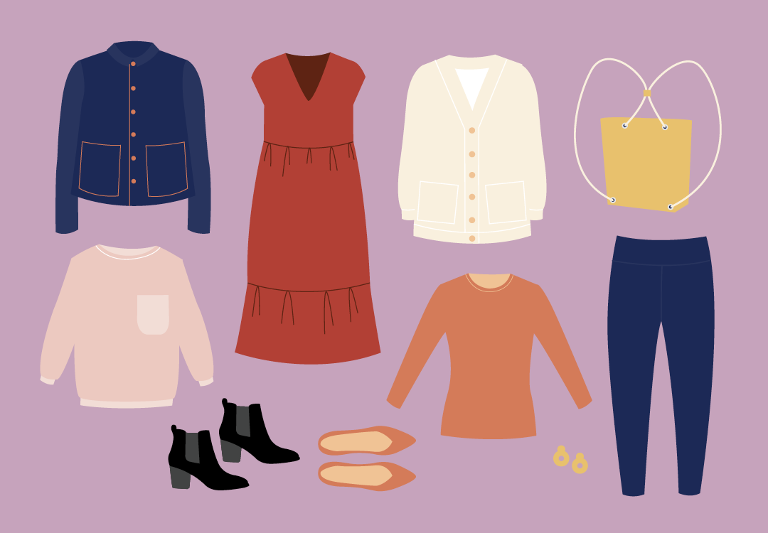 Create a Capsule Wardrobe with a Spring Dress