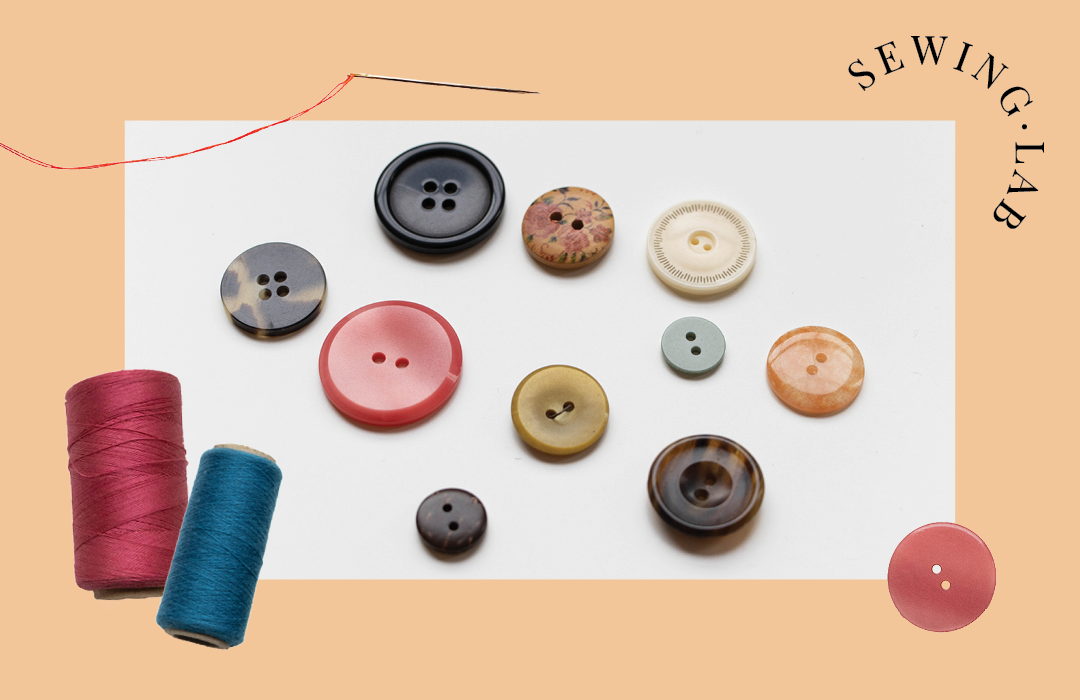 How to sew BUTTON [by hand and by sewing machine] - SewGuide