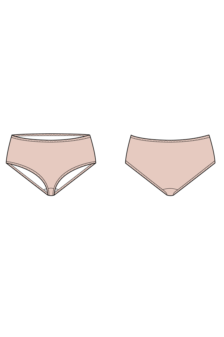 Library Of Undies Girl From Behind Clip Transparent Png - Underwear Clipart  Girl,Panties Png - free transparent png images 