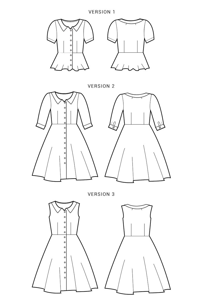 iThinksew - Patterns and More - Dungarees Overall / Jumpsuit PDF Sewing  Pattern (A4, US Letter, A0) (EU 34 - 44, US 4-14, UK 6-16)
