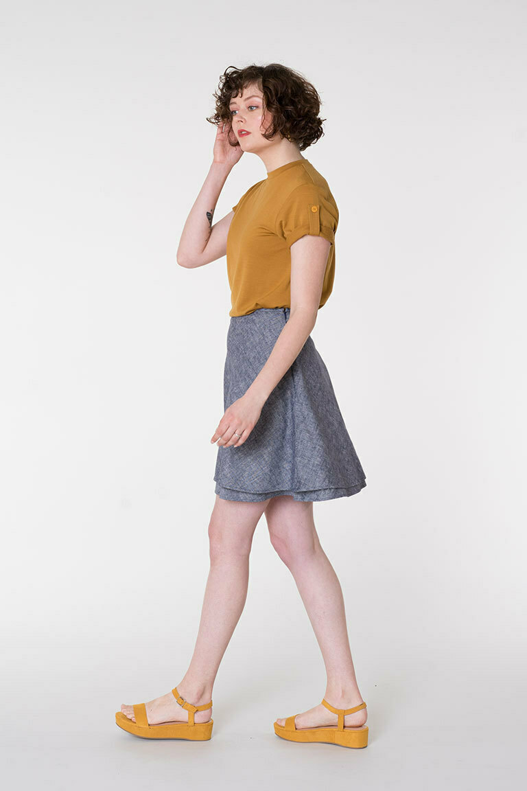 The Everly Skirt Sewing Pattern, by Seamwork