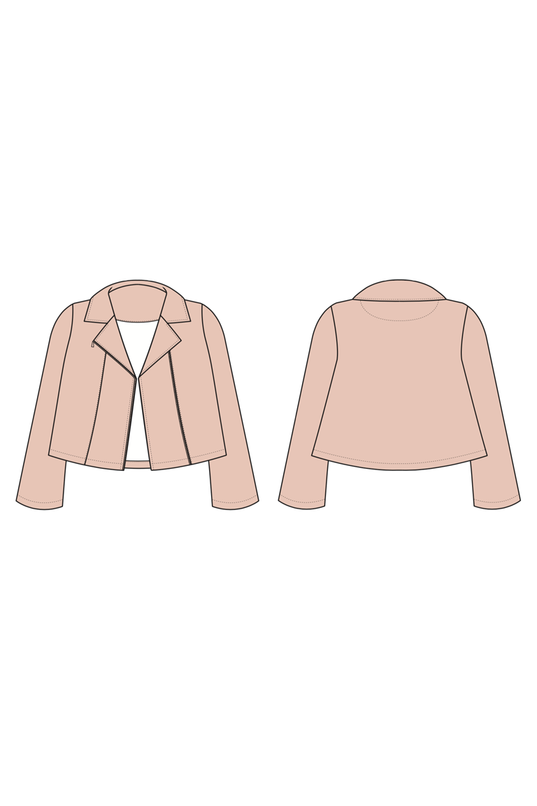 The Chip Jacket Sewing Pattern, by Seamwork