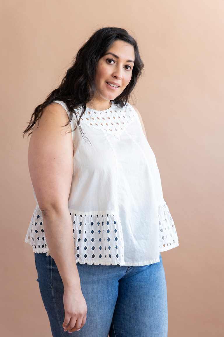 The Kemper Top Sewing Pattern, by Seamwork