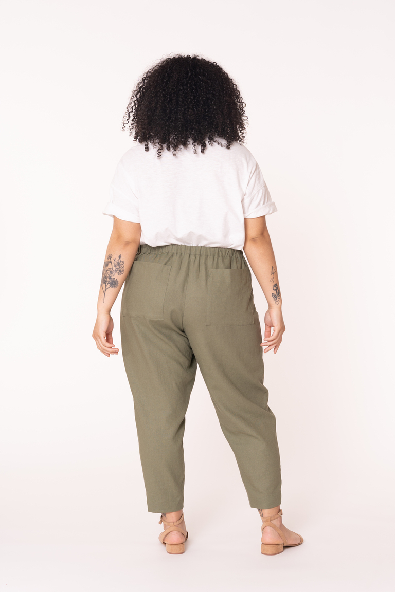 The Max pants sewing pattern, by Seamwork