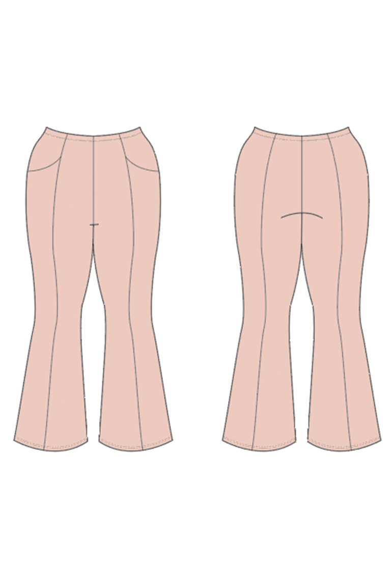 Youth Bailey Bell Bottoms Pattern